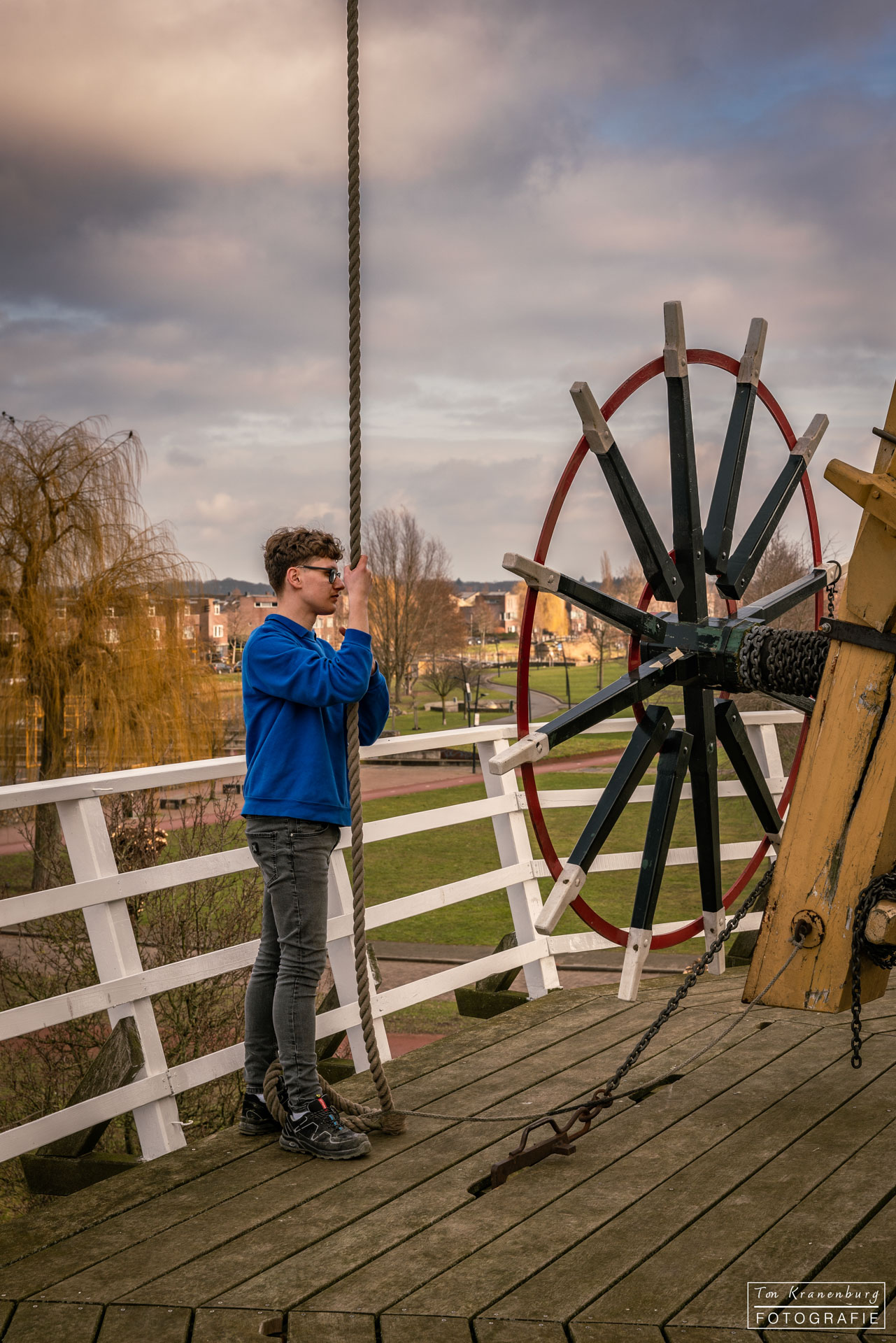 De wieken worden vrijgegeven