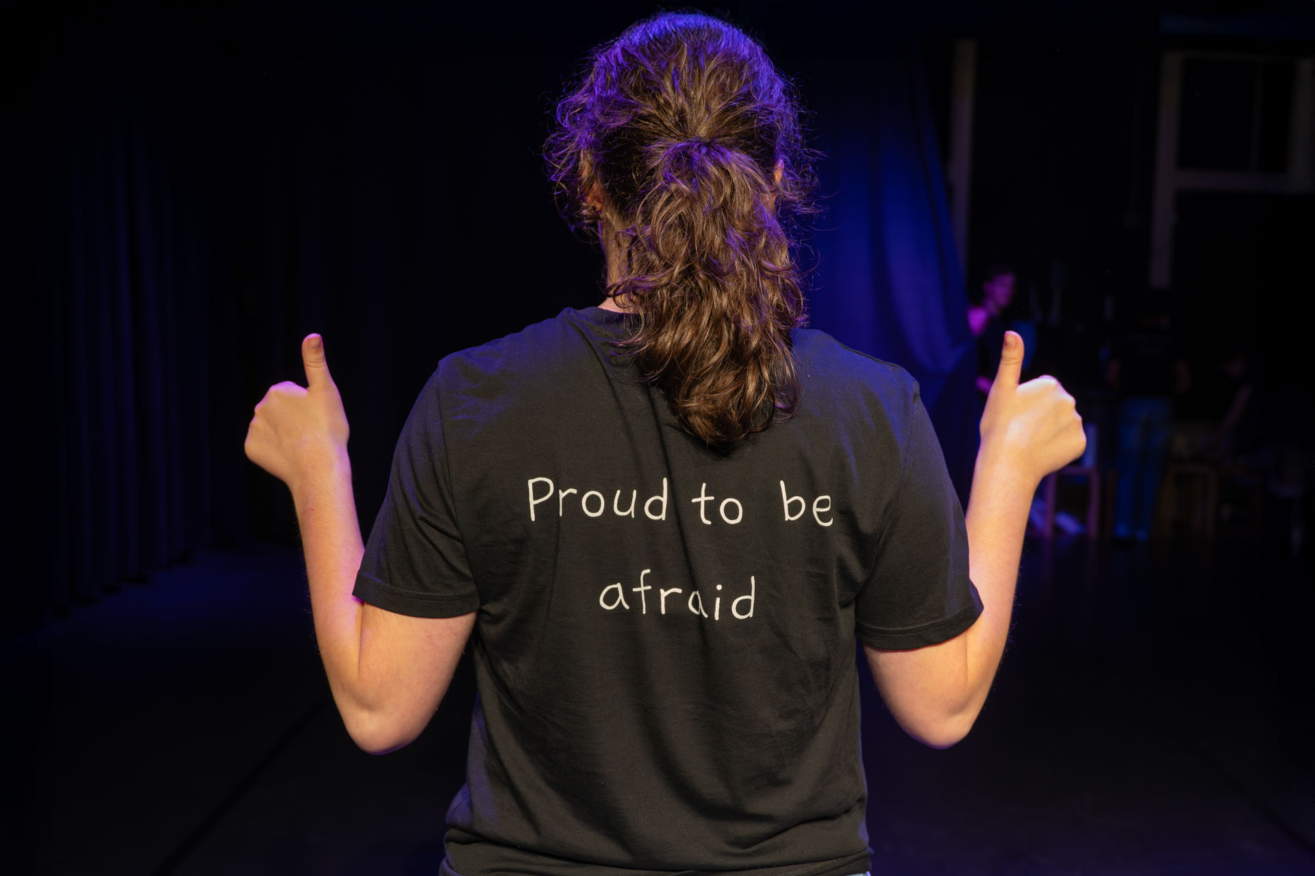 Proud to be afraid